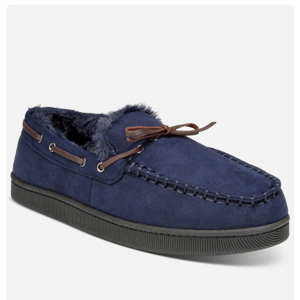 Club Room Men's Dark Blue Loafers